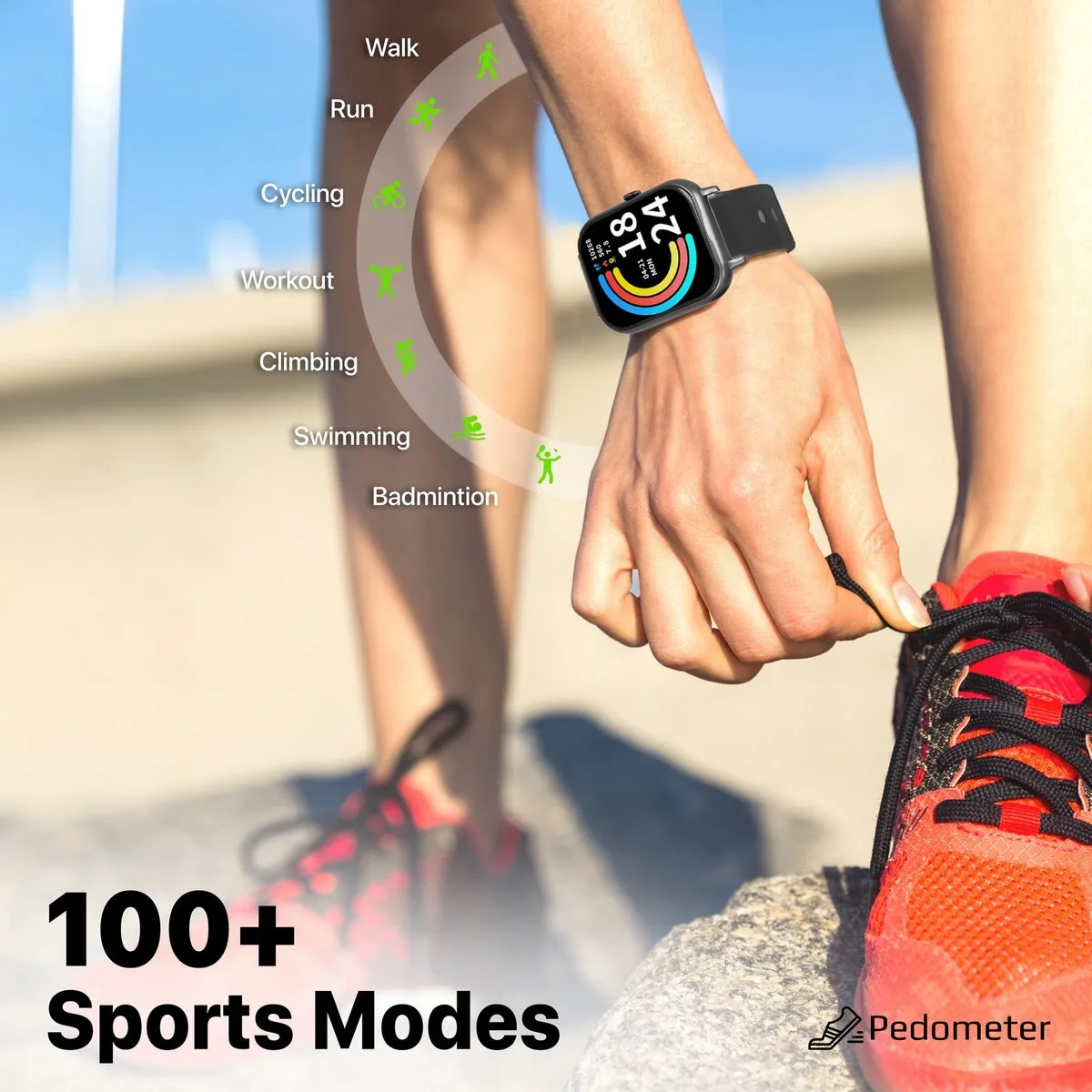 1.83" SuperFit™ Smartwatch with Wireless BT Calling