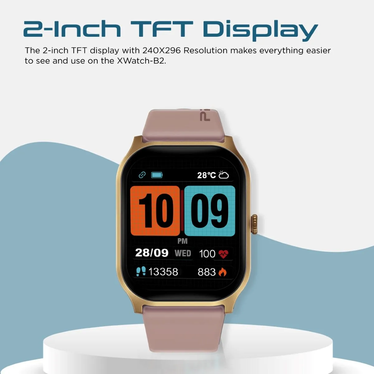 2-Inch ActivLife™ SmartWatch with BT Calling