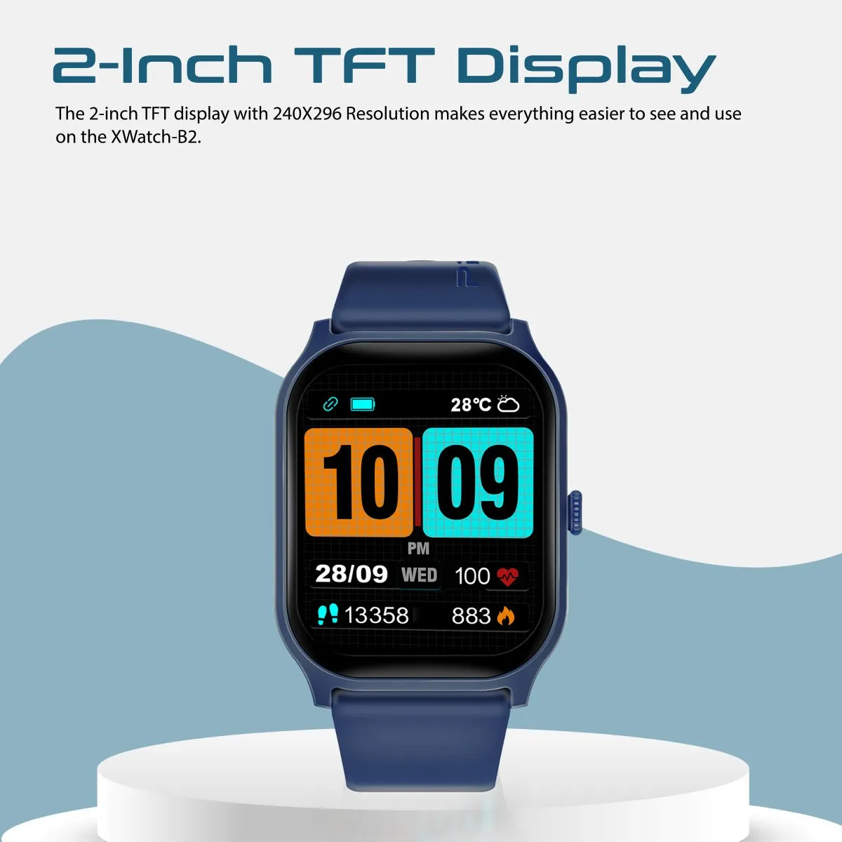 2-Inch ActivLife™ SmartWatch with BT Calling