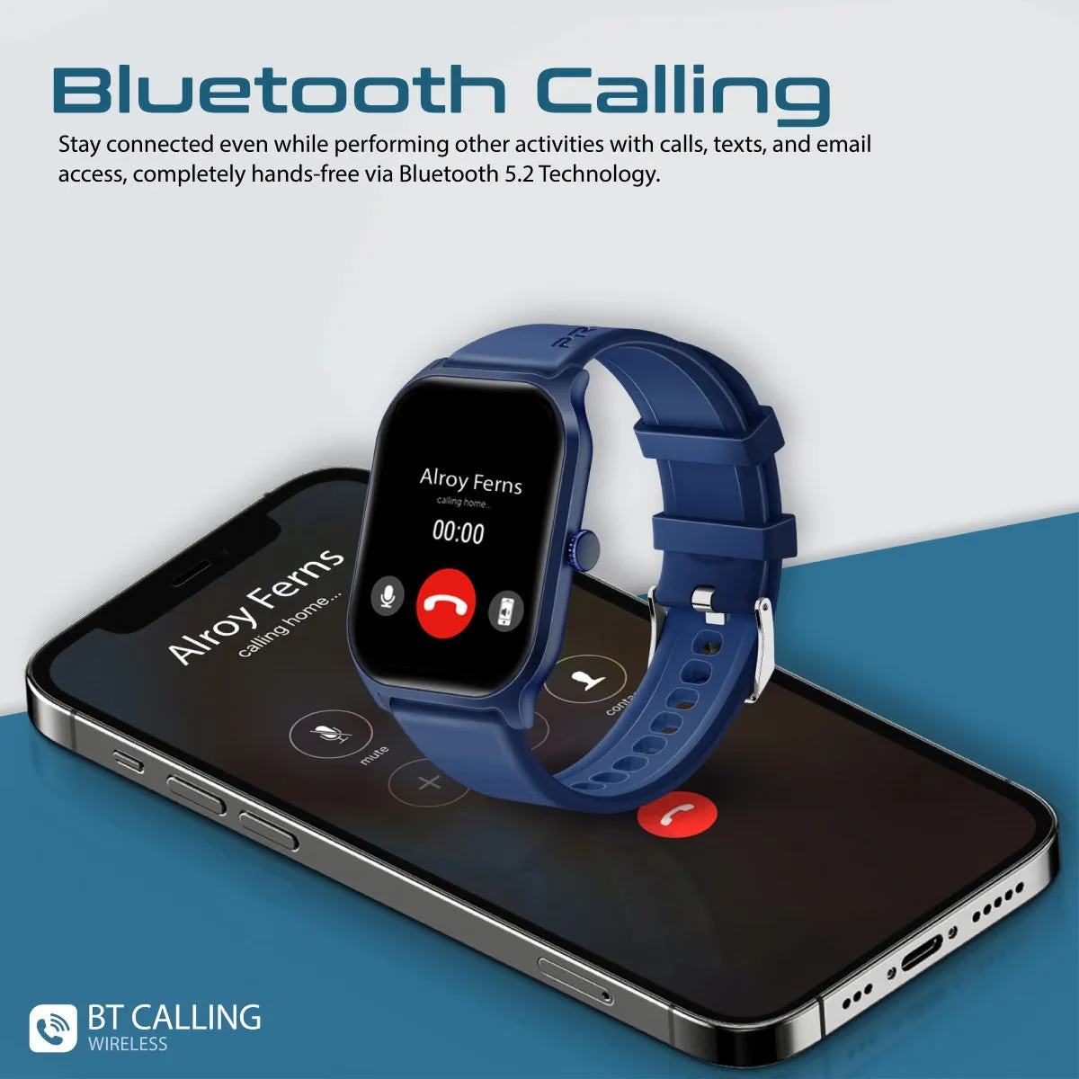 2-Inch ActivLife™ SmartWatch with BT Calling