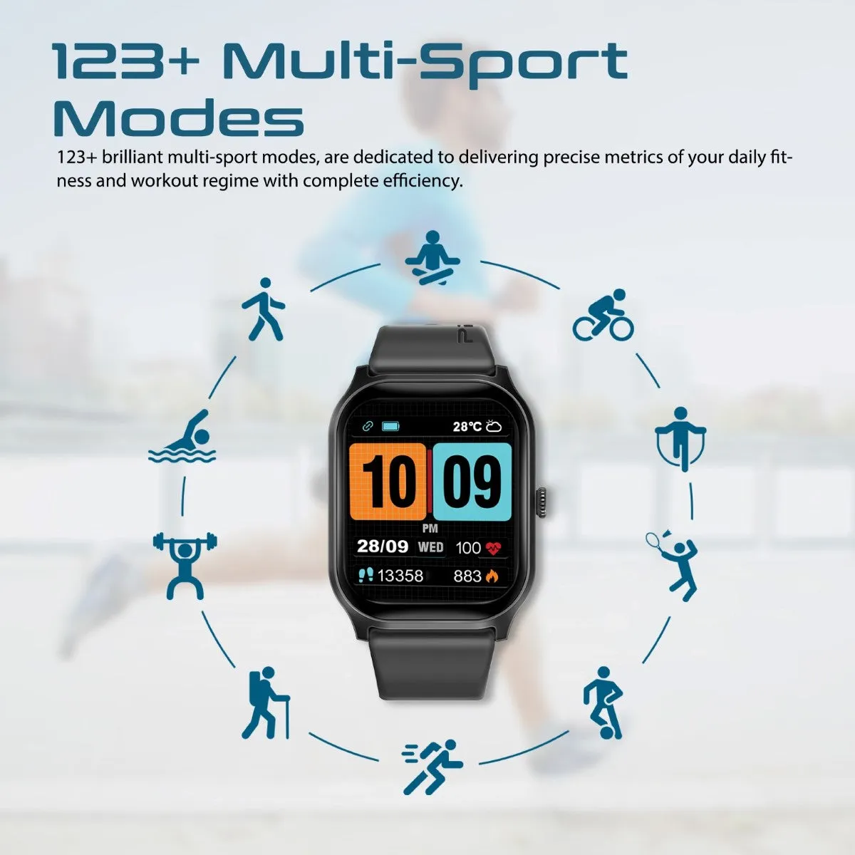 2-Inch ActivLife™ SmartWatch with BT Calling