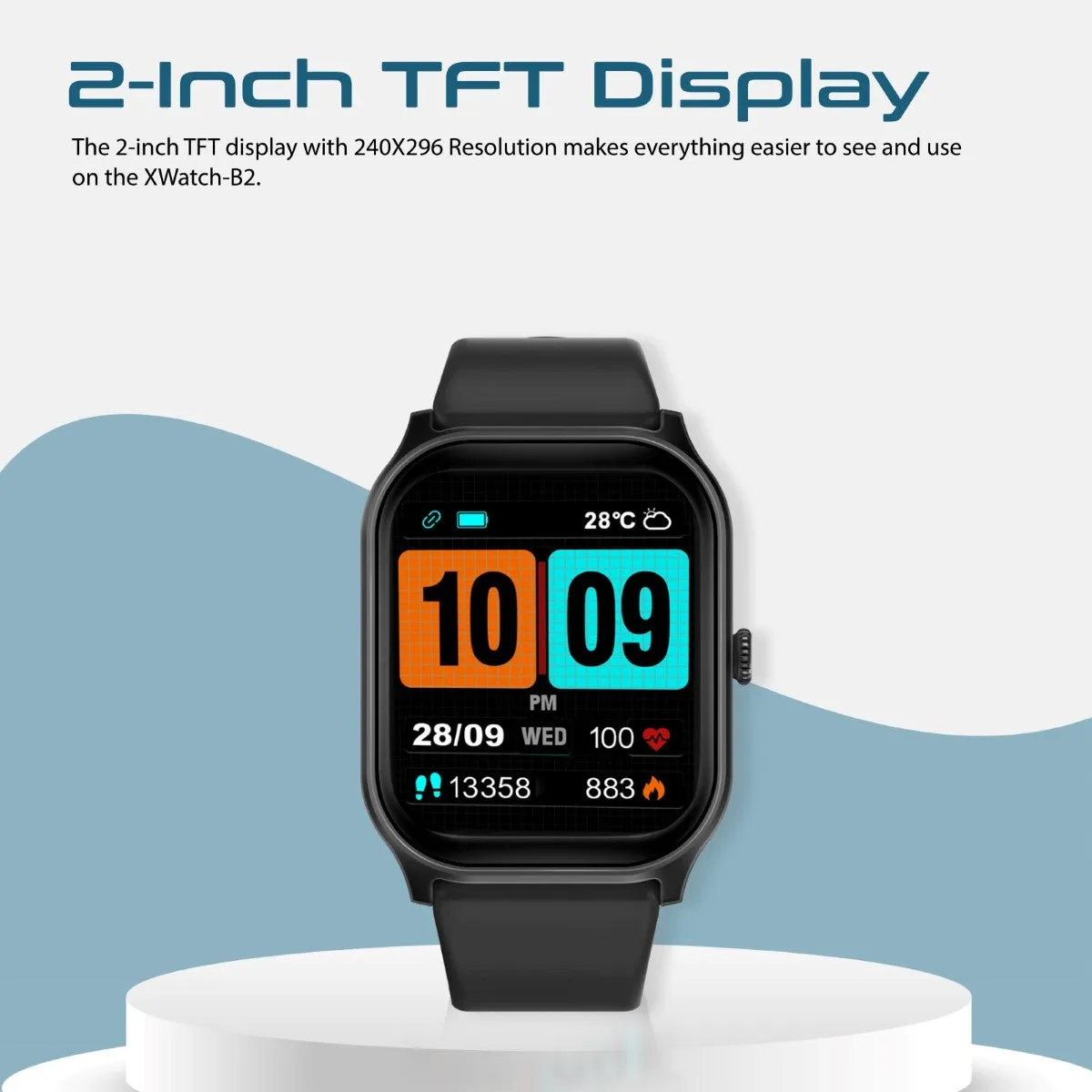 2-Inch ActivLife™ SmartWatch with BT Calling