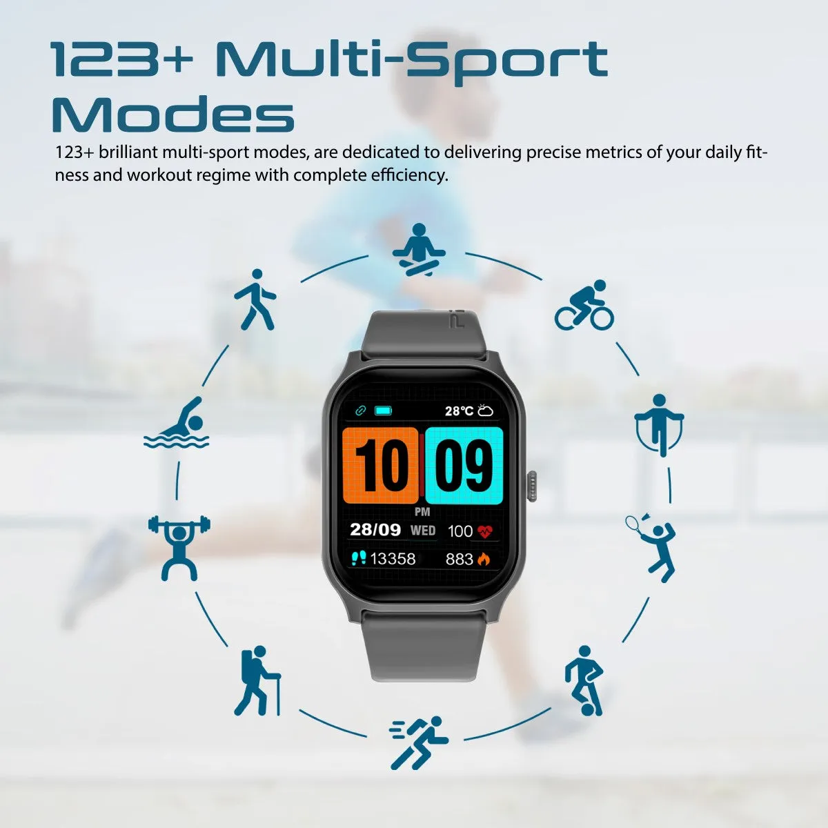 2-Inch ActivLife™ SmartWatch with BT Calling