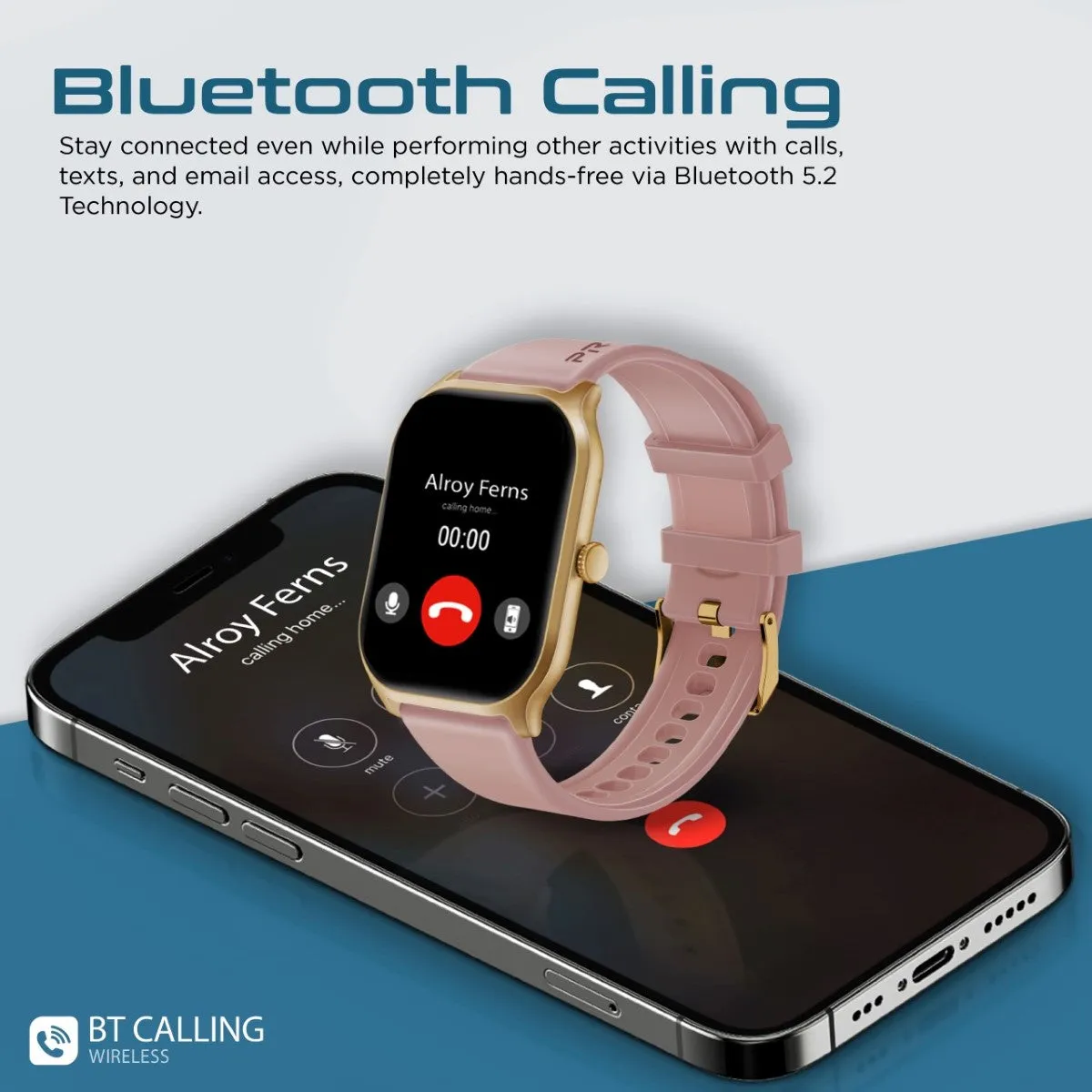 2-Inch ActivLife™ SmartWatch with BT Calling