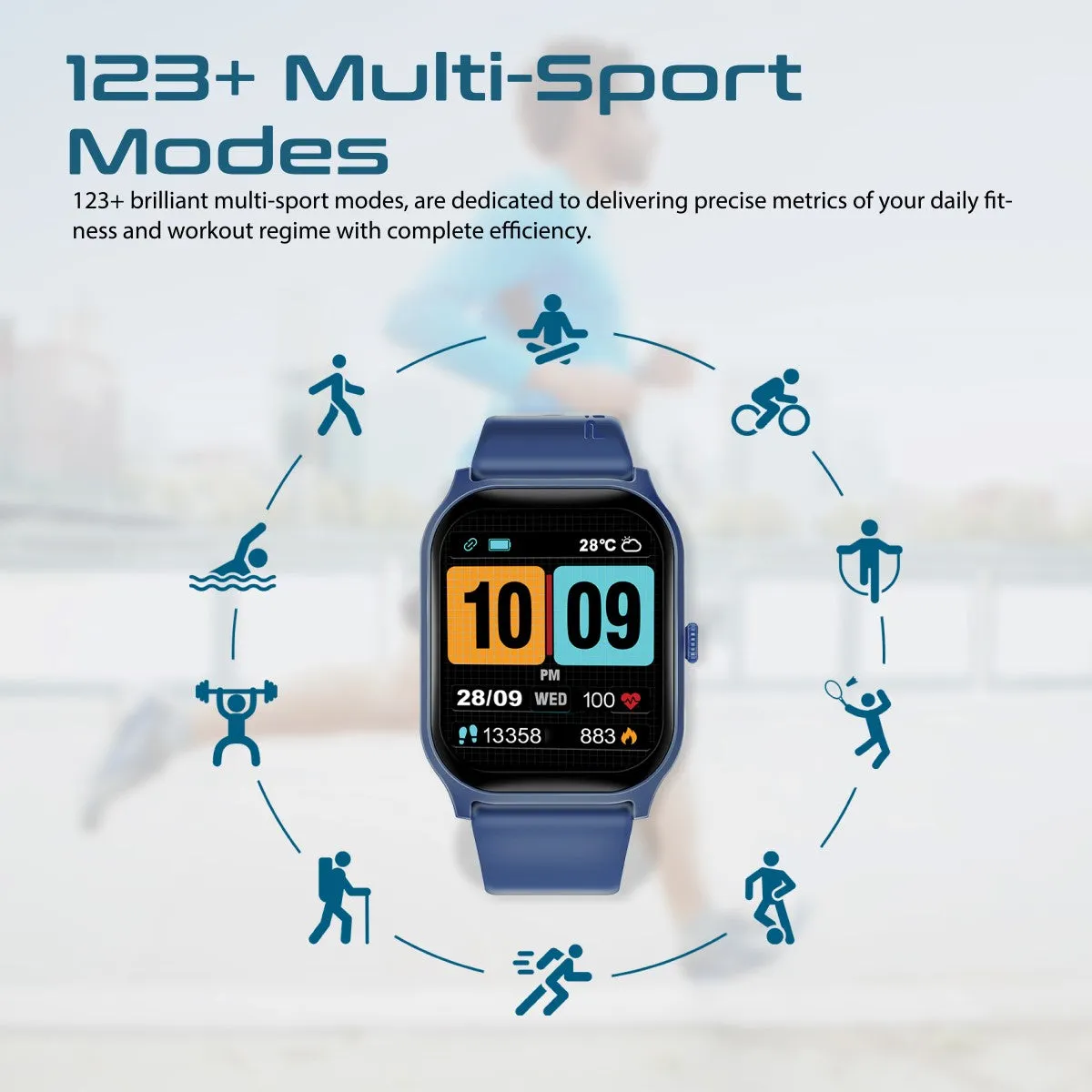 2-Inch ActivLife™ SmartWatch with BT Calling