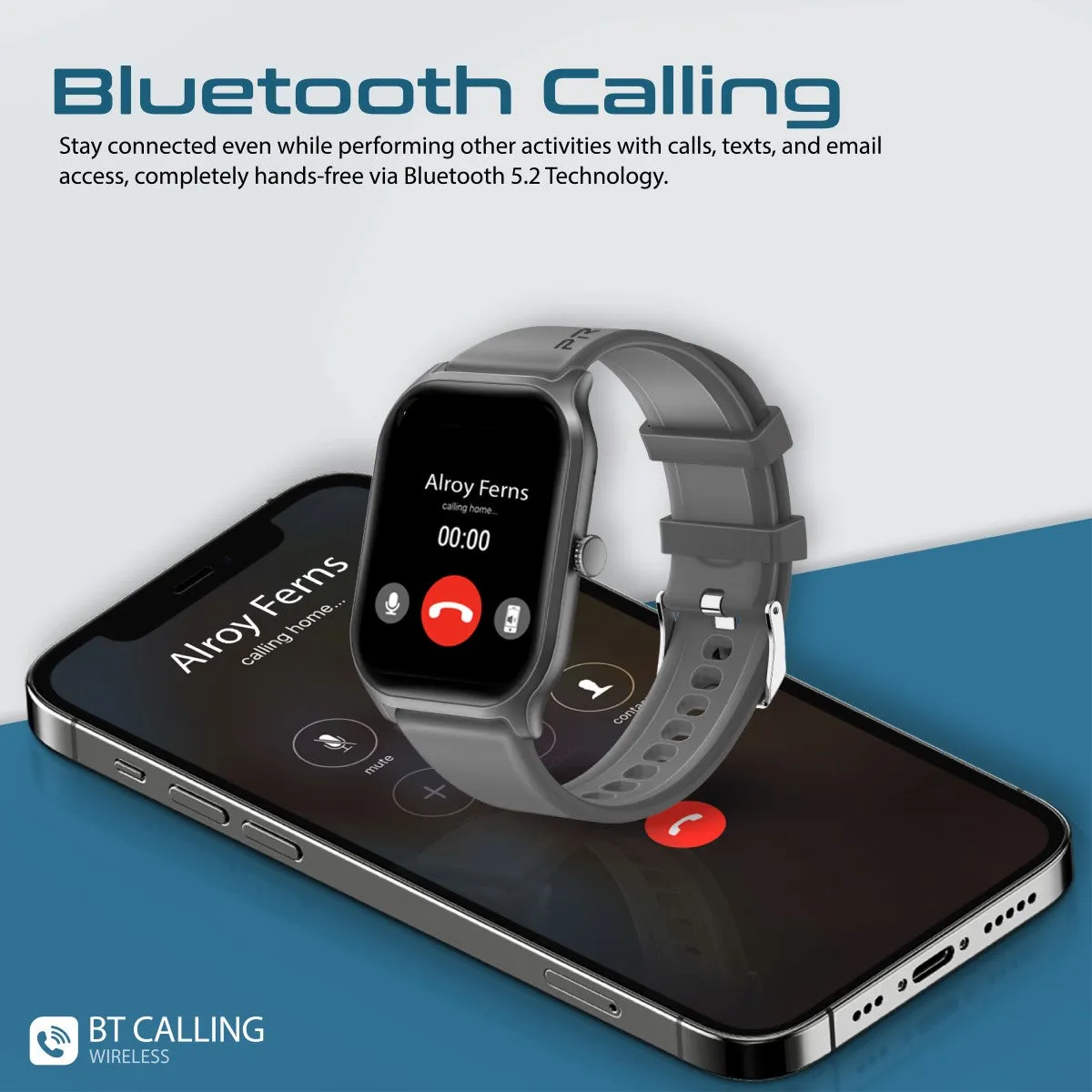 2-Inch ActivLife™ SmartWatch with BT Calling