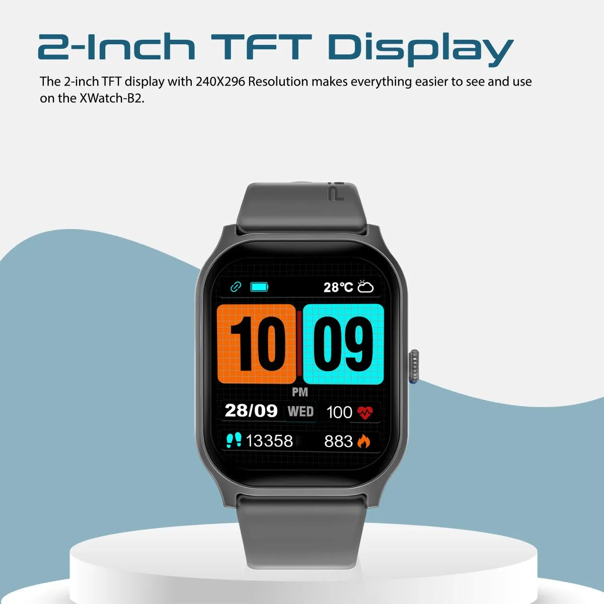 2-Inch ActivLife™ SmartWatch with BT Calling