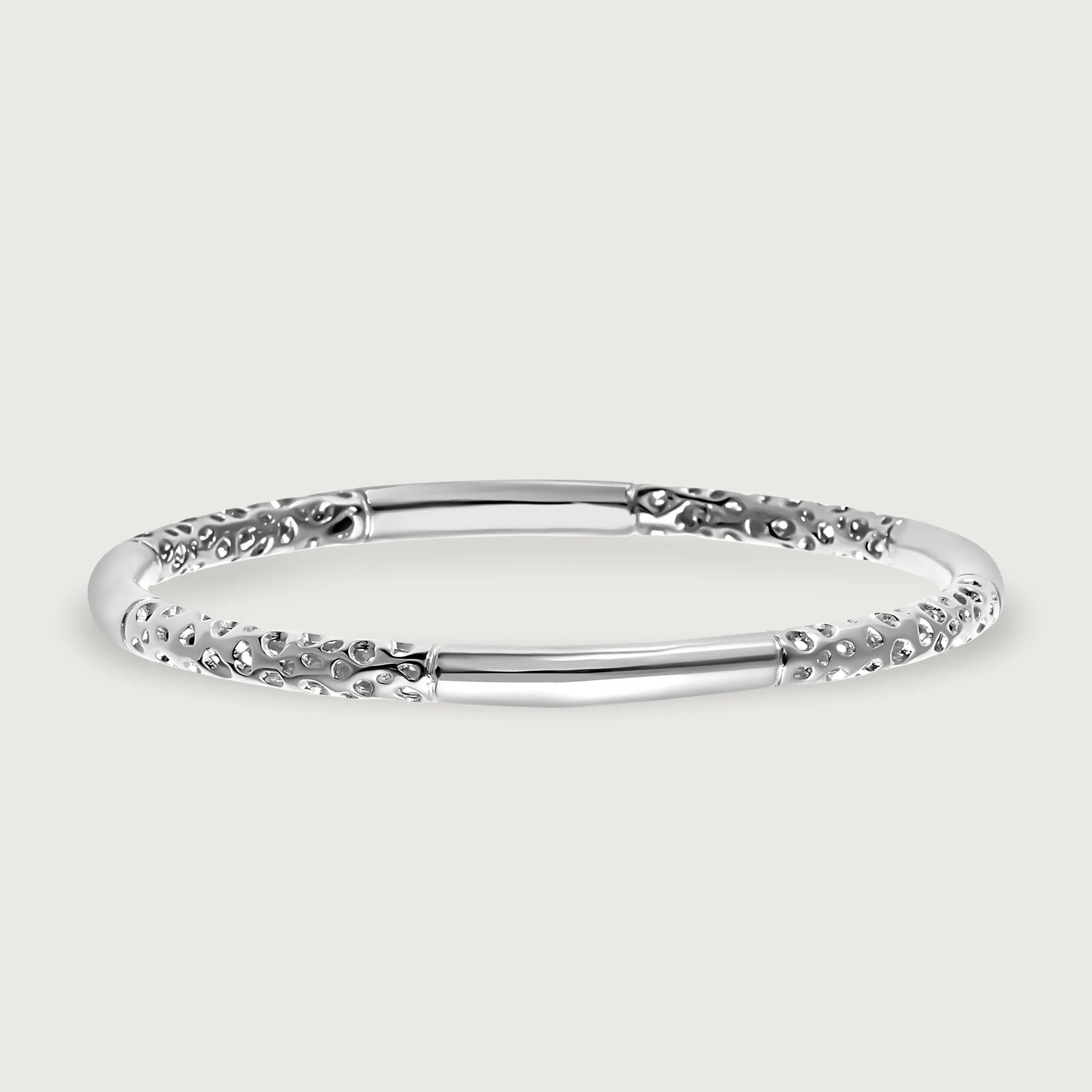 Allegro Lattice Skinny Slim Bangle