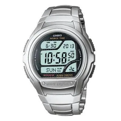 Atomic Digital Watch Silver