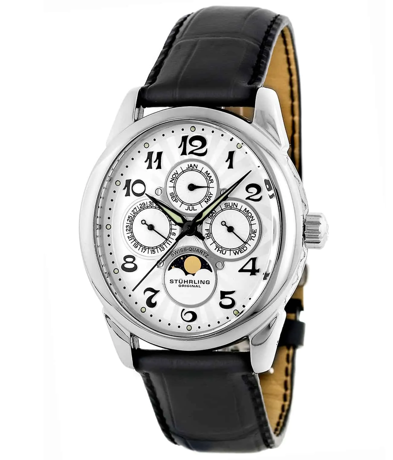 Aviator Calendar 173L 38mm Skeleton