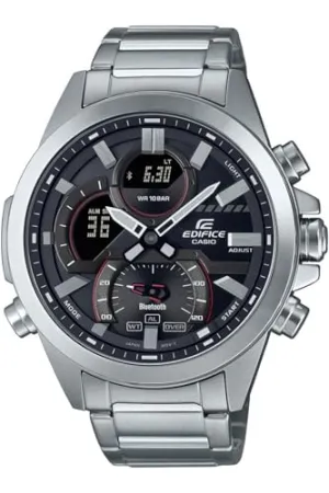 Casio Edifice Analog-Digital Black Dial Men ECB-30D-1ADF (EX545)