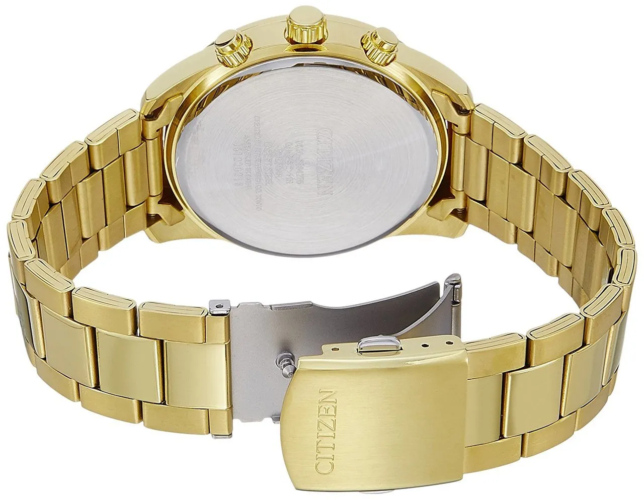 Citizen Analog White Dial Gold Tone Watch AN8092-51P