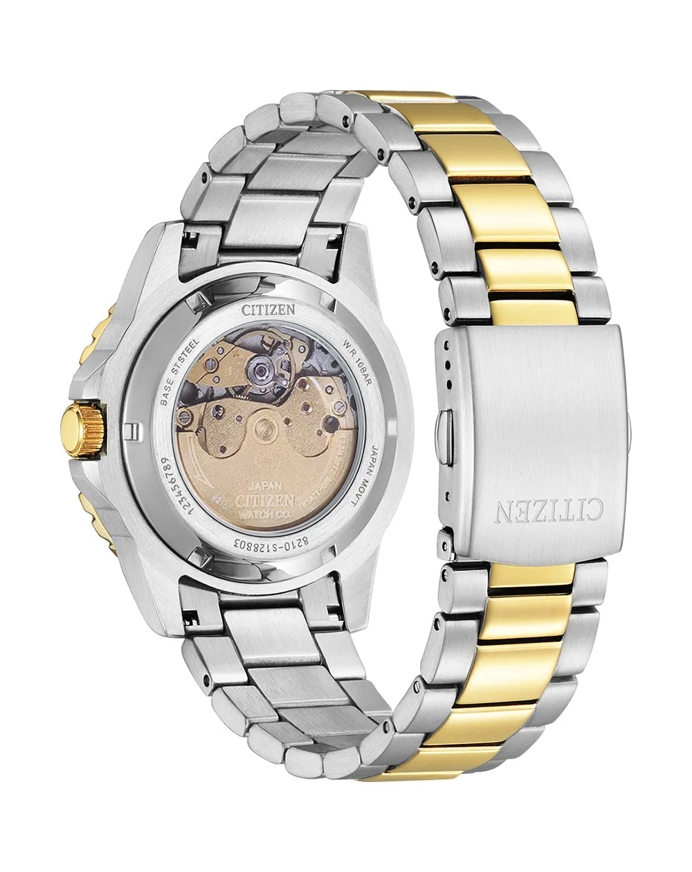 Citizen Automatic Two-Tone Mens Watch NJ0174-82L