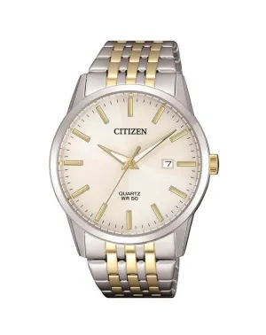 Citizen Champagne Two-Tone Quartz Mens Watch BI5006-81P