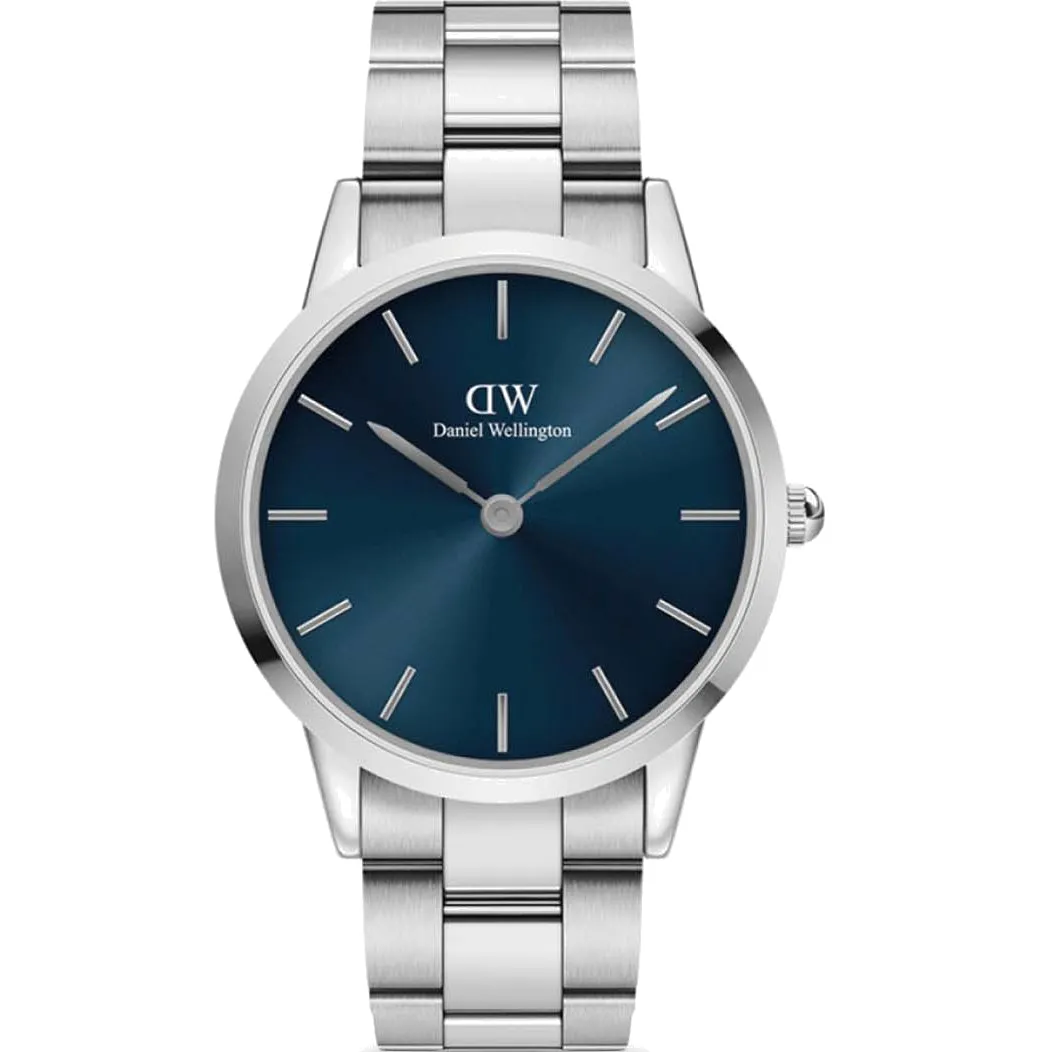 Daniel Wellington Iconic Link Arctic  Ladies Silver Watch DW00100457