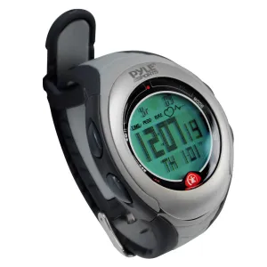 Digital Biking/Running Watch With Bicycle Adaptor, Pulse, Chronograph, Pedometer