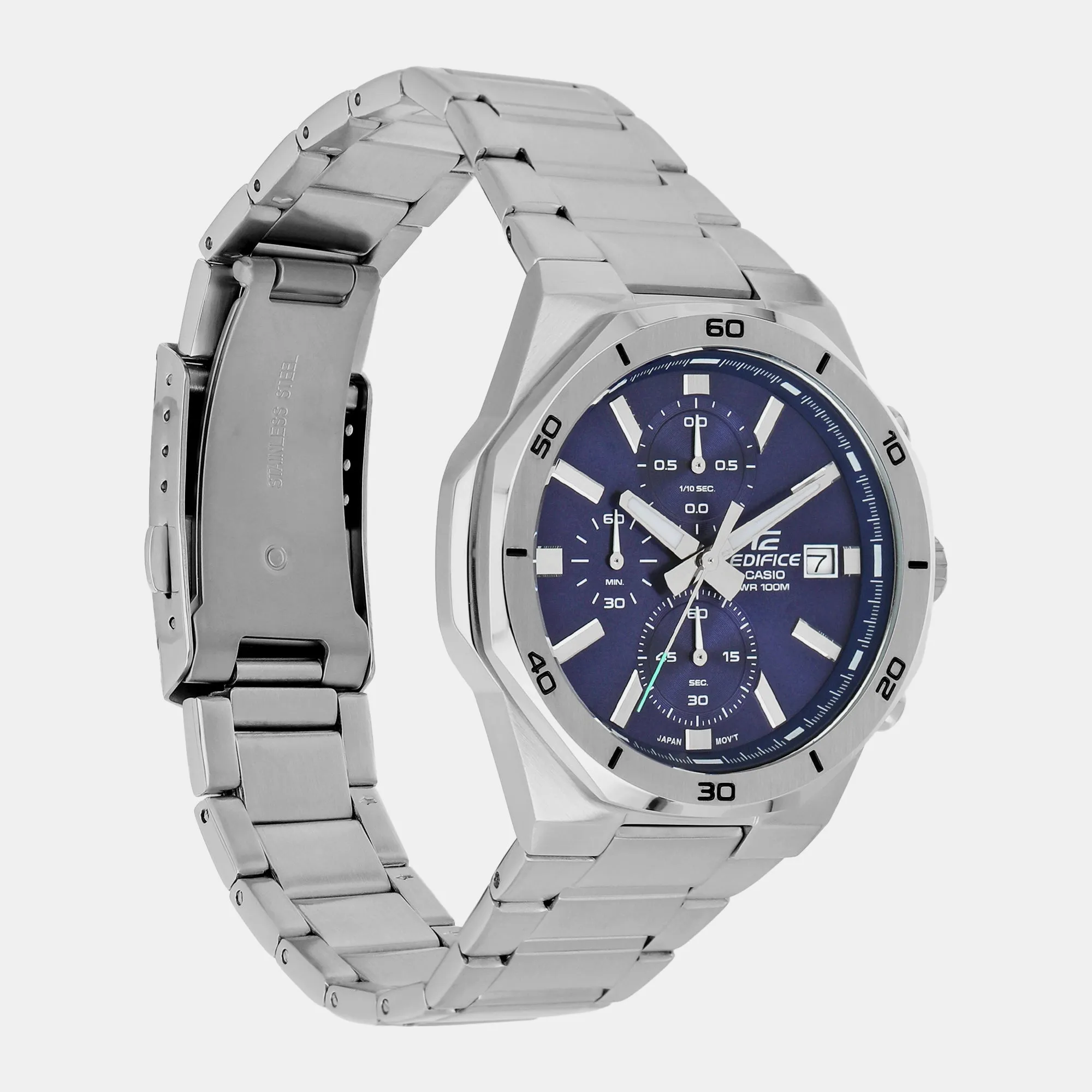 Edifice Blue Men's Chronograph Stainless Steel Watch ED584 - EFV-640D-2AVUDF