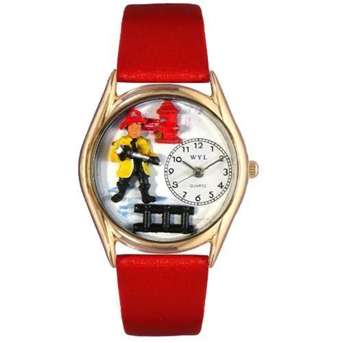 Firefighter Watch Small Gold Style