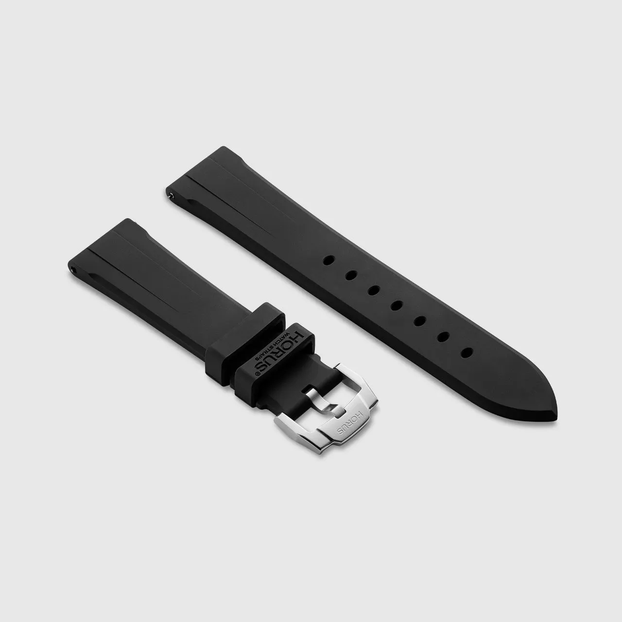 FKM Rubber Strap for Panerai Luminor - Space Black