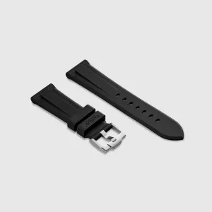 FKM Rubber Strap for Panerai Luminor - Space Black