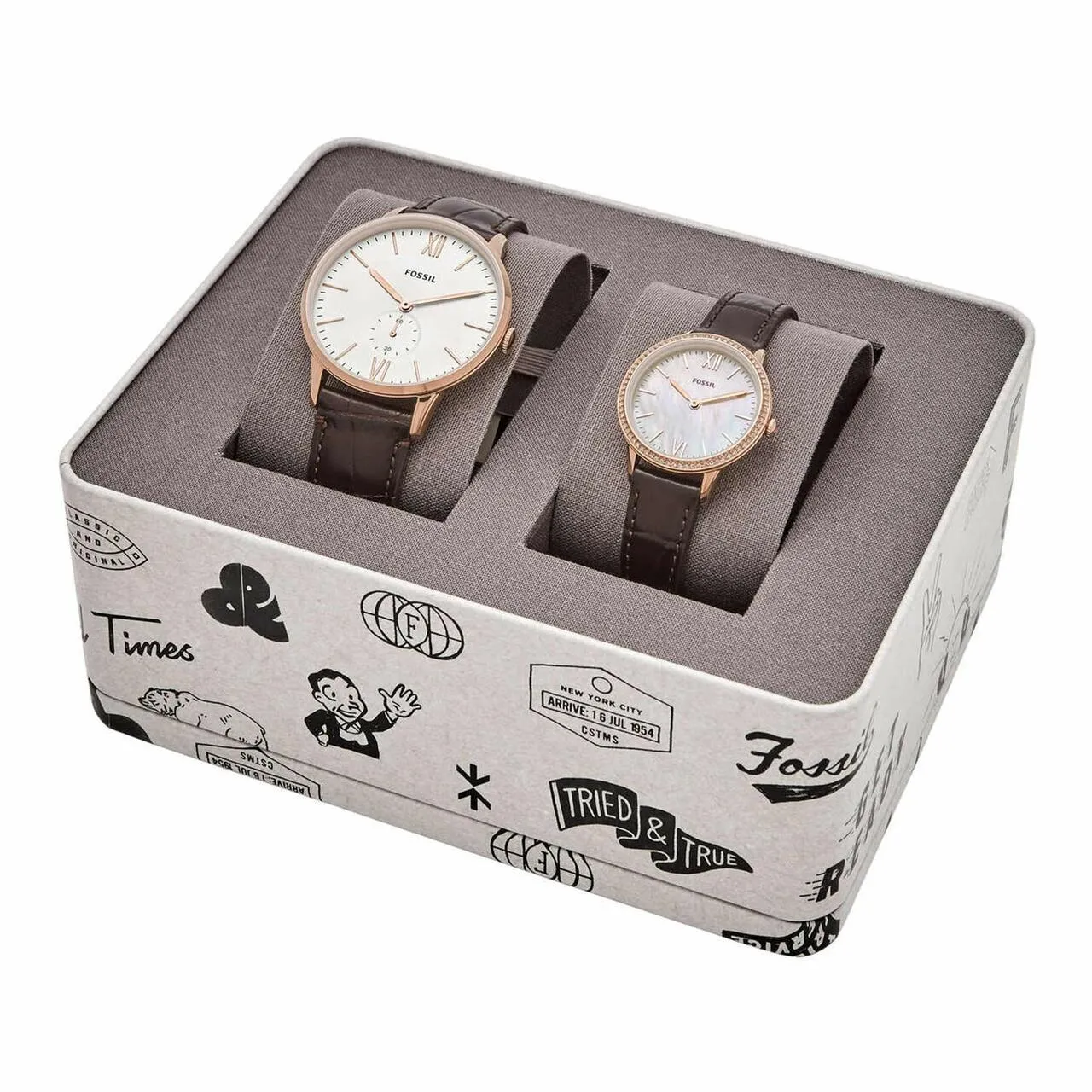 Fossil FS5564SET Set of His and Hers Watches