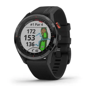 Garmin Approach S62 Black Silicone Band Sport GPS Golf Smart Watch - 010-02200-00