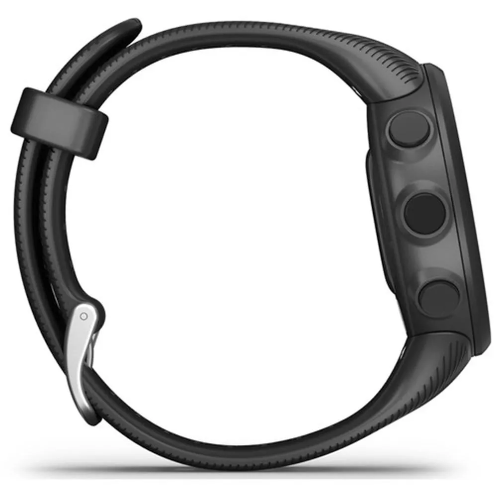 Garmin Forerunner 45S Small Black Silicone Strap GPS Running Track Smart Watch - 010-02156-02