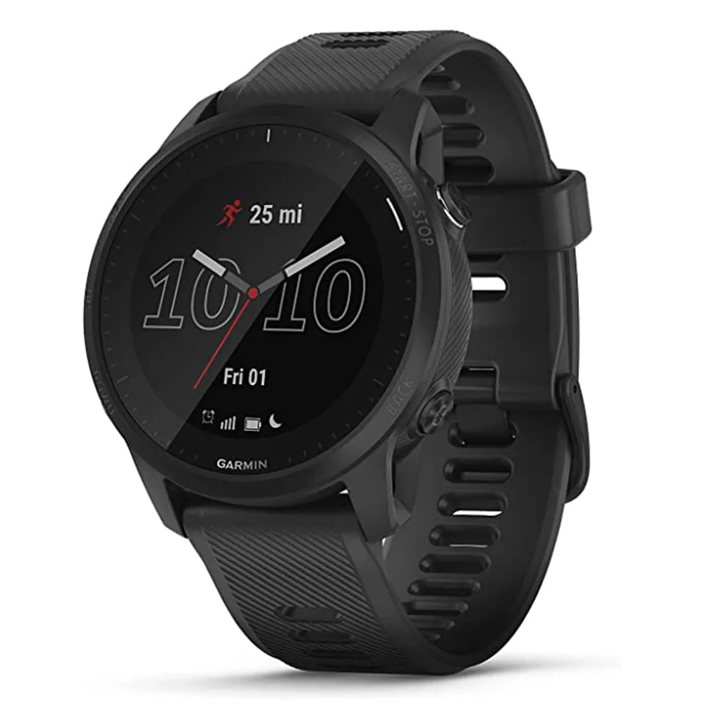 Garmin Forerunner 945 LTE Black Silicone Band Premium GPS Running Smartwatch - 010-02383-00