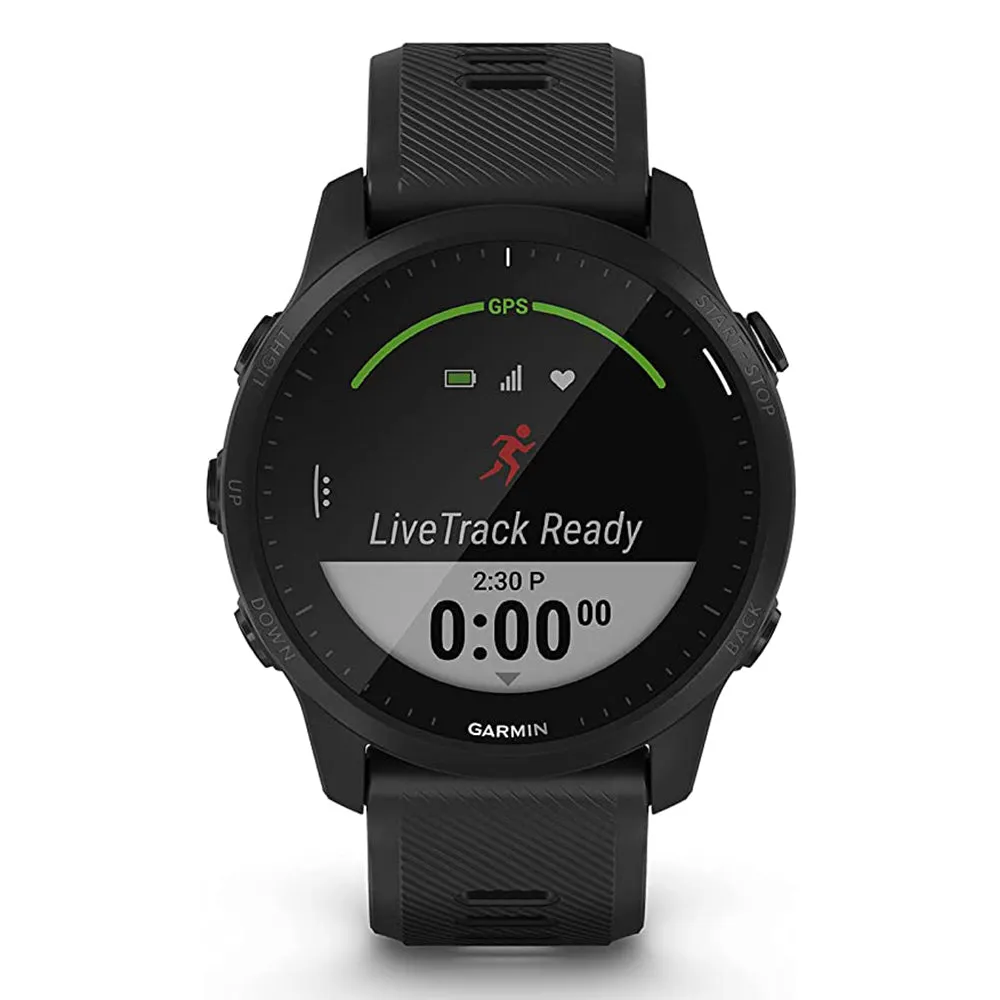 Garmin Forerunner 945 LTE Black Silicone Band Premium GPS Running Smartwatch - 010-02383-00