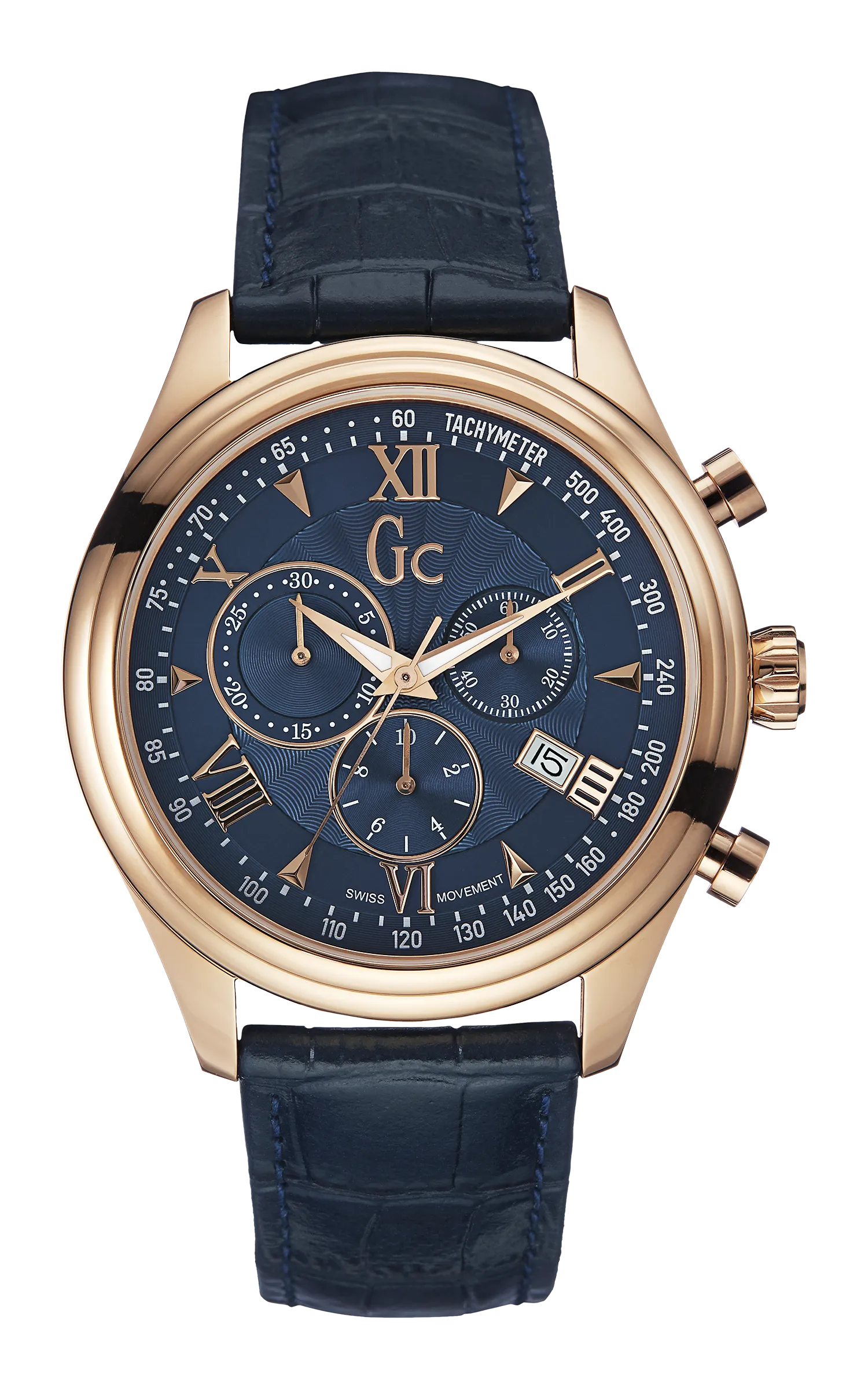 GC Gents Wrist Watch Blue - Y04008G7