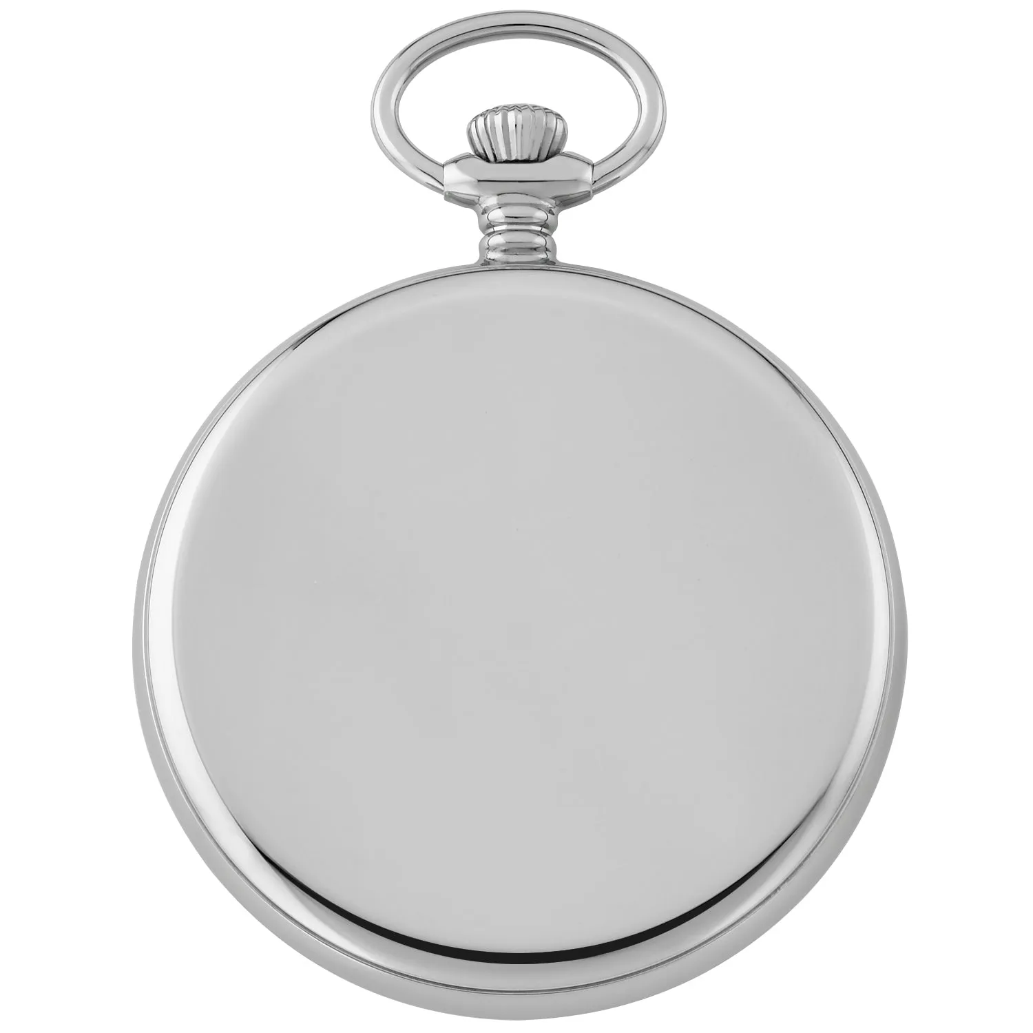 Gotham Men's Stainless Steel Mechanical Hand Wind Railroad Pocket Watch # GWC14103S