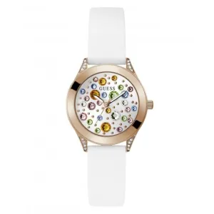 Guess Ladies Mini Wonderlust White Watch GW0678L4