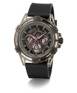 GUESS Mens Sporting Pink Limited Edition Watch