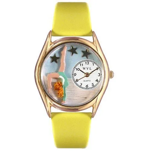 Gymnastics Watch Small Gold Style