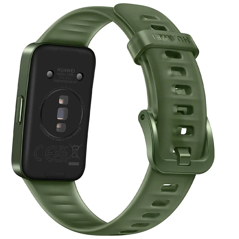 Huawei Band 8 ASK-B19 Emerald Green Durable Polymer Case With Emerald Green Silicone Strap