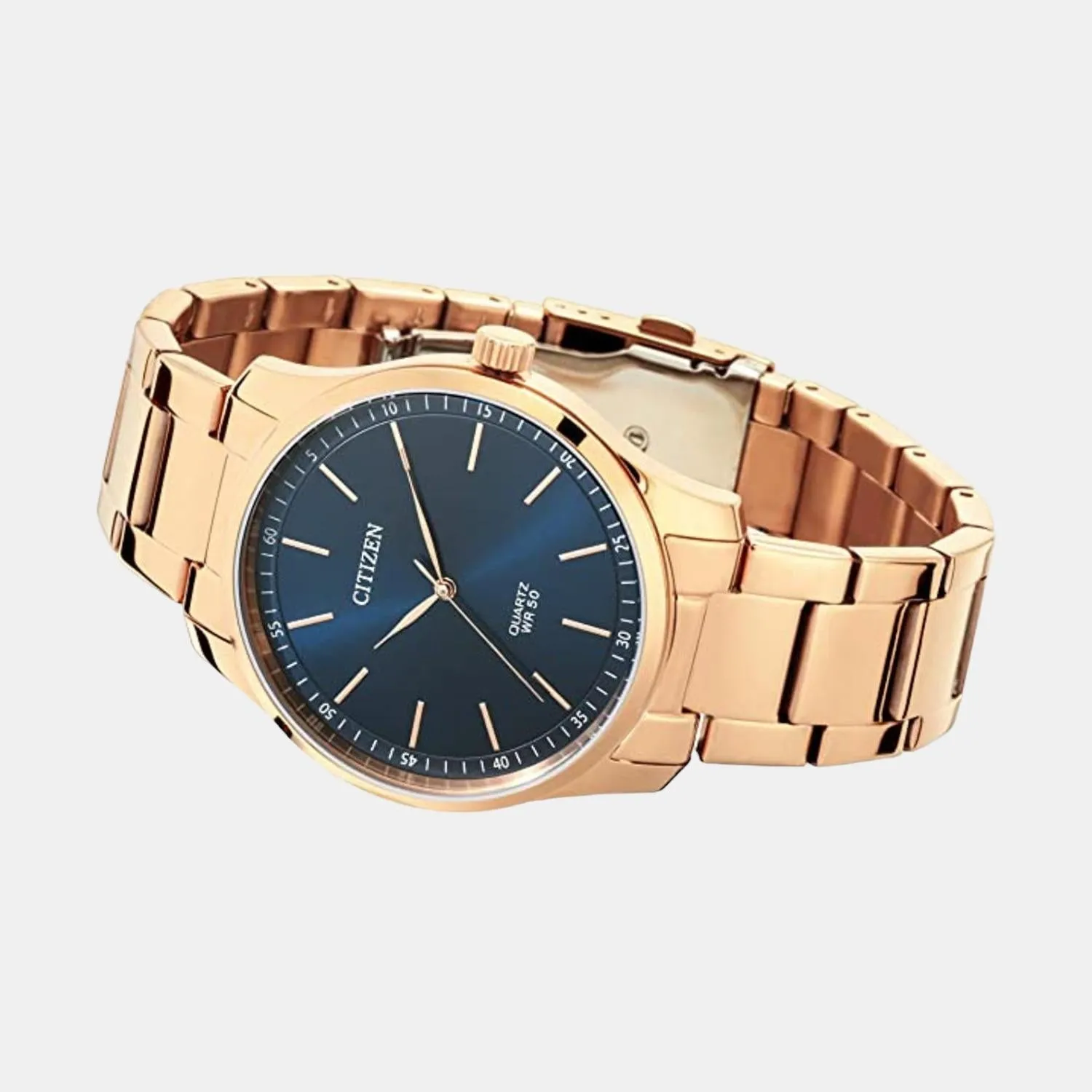 Men's Blue Analog Stainless Steel Watch BH5003-51L