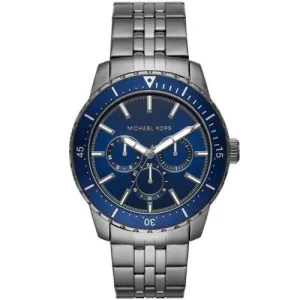 Michael Kors Men’s Chronograph Quartz Stainless Steel Blue Dial 44mm Watch MK7155