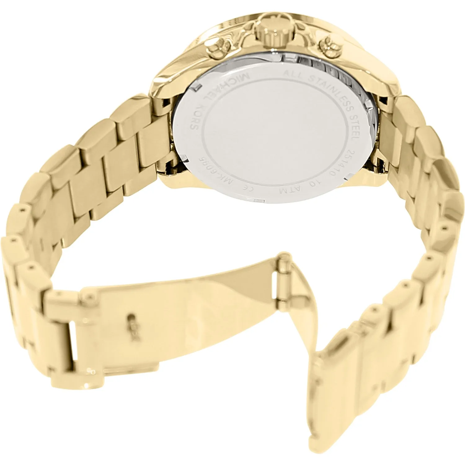 Michael Kors Women's Wren MK6095 Gold Stainless-Steel Quartz Fashion WatchMichael Kors Women's Wren MK6095 Gold Stainless-Steel Quartz Fashion Watch