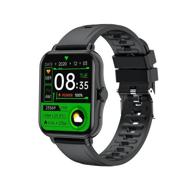 Multilingual Smartwatch with Bluetooth Calling and Health Tracking Features