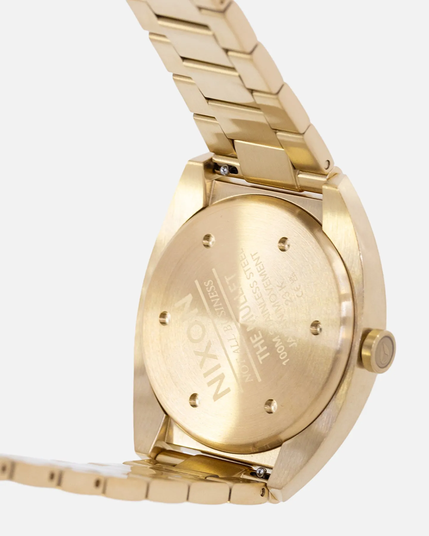 Nixon The Mullet Watch Light Gold/White