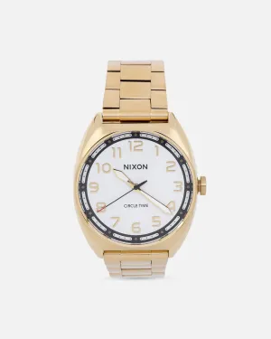 Nixon The Mullet Watch Light Gold/White