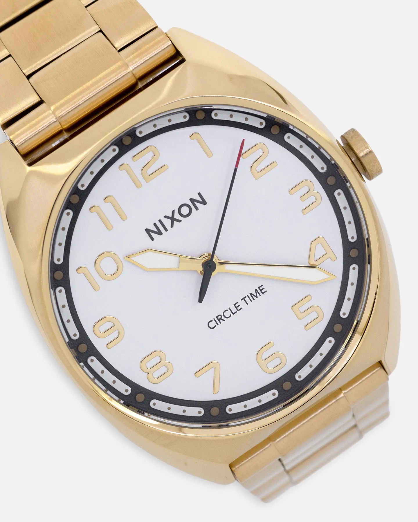 Nixon The Mullet Watch Light Gold/White