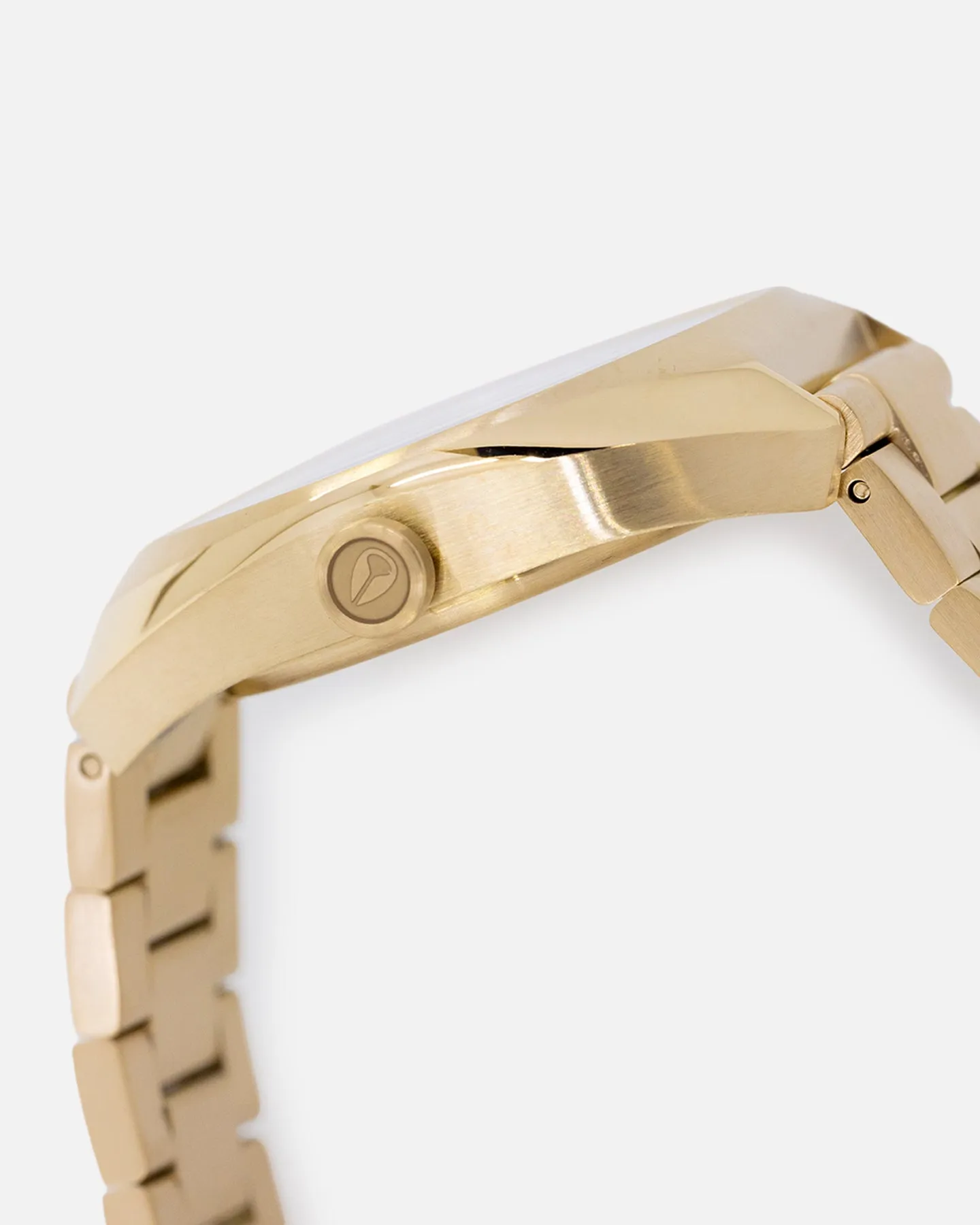 Nixon The Mullet Watch Light Gold/White