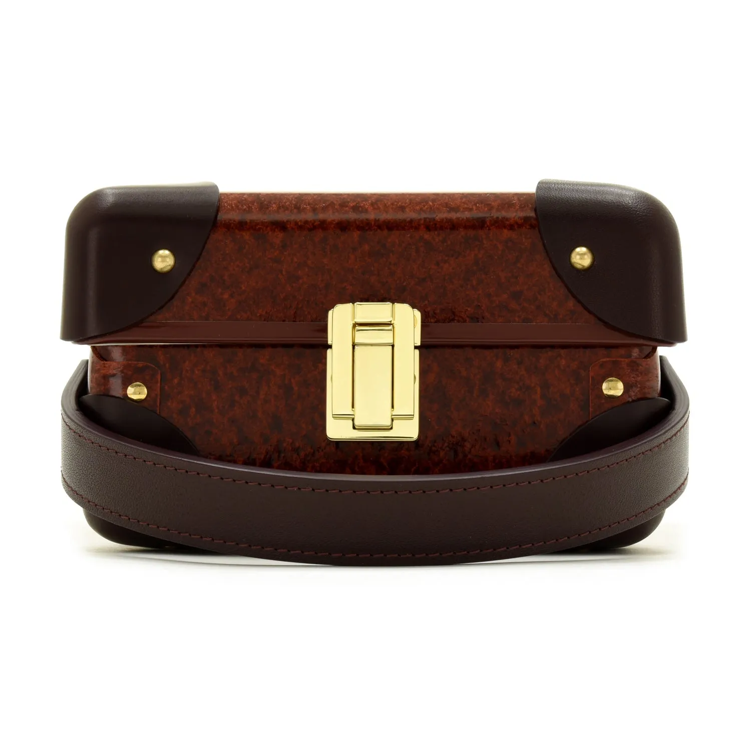 Orient · 3-Slot Watch Case | Urushi/Burgundy