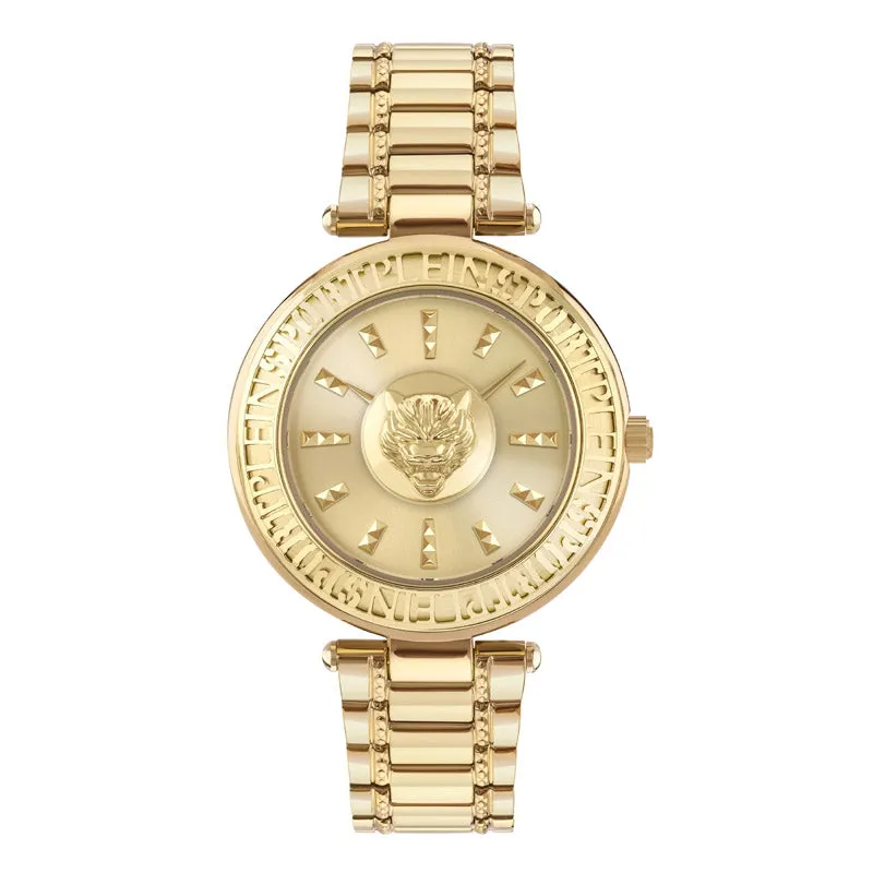 Plein Sport Opium Ladies Gold  Watch PSCEA0424