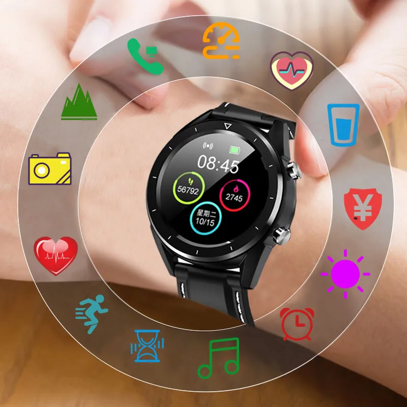 "KSUN KSR901"bluetooth android ios phones waterproof GPS touch screen sport Health Smart Watch