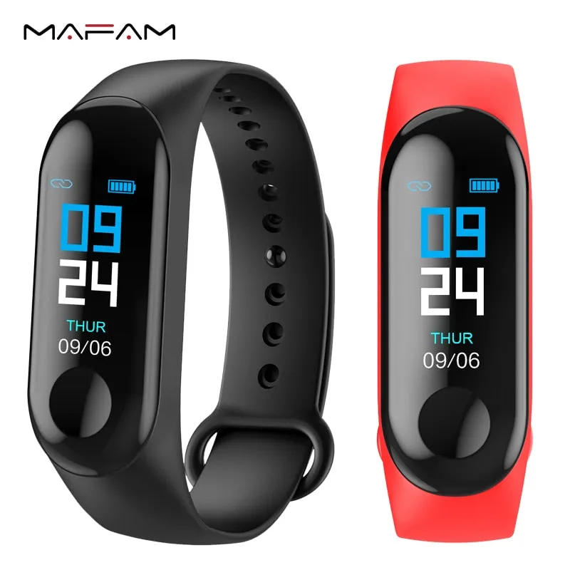 "MAFAM" Heart Rate Monitor Blood Pressure Fitness Tracker  Smart Clock Watch IOS Android