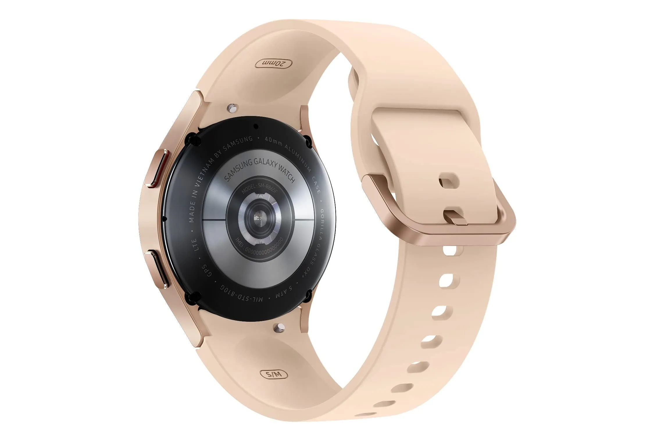 (Refurbished) Samsung Galaxy Watch4 LTE (40mm, Pink Gold, Compatible with Android only)