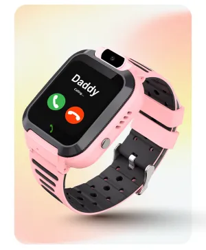 Spiky Basilisk Kids' Cute Waterproof Smartwatch With GPS - Pink