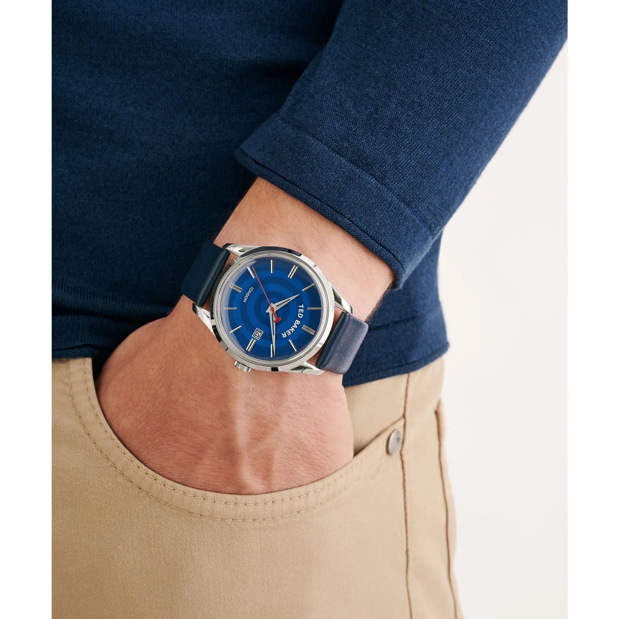 Ted Baker Blue Dial Men Watch - BKPLTF302